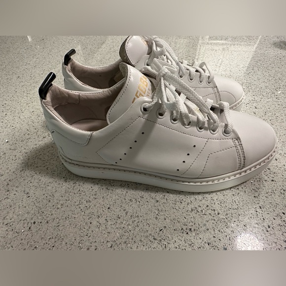Golden Goose White Leather Sneakers - Picture 1 of 10